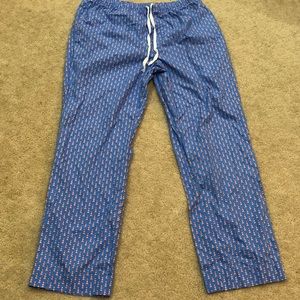 Vineyard Vines Blue Lighthouse Pajama pj Pants Guc